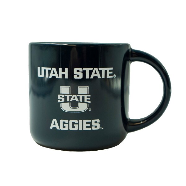 Utah State Aggies U-State Mug Navy